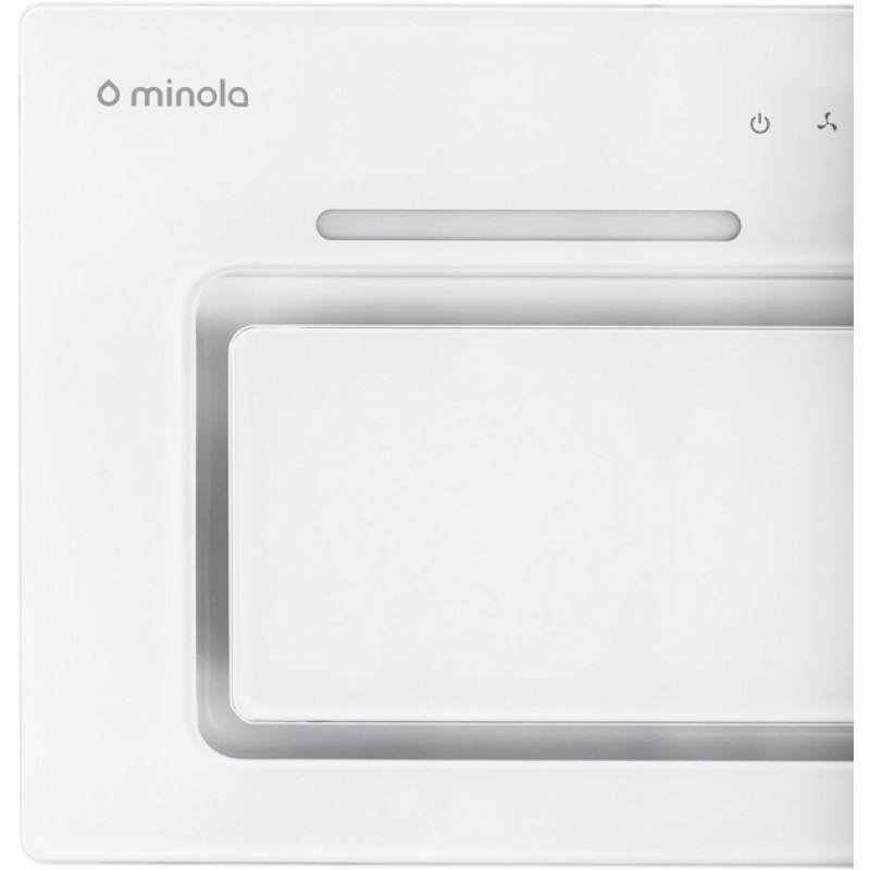 Витяжка Minola HBI 6873 WH GLASS 1200 LED Line (повновбудована)