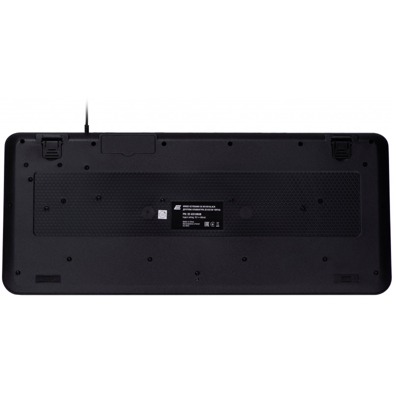 Клавіатура 2E KS109 USB Black 2E-KS109UB