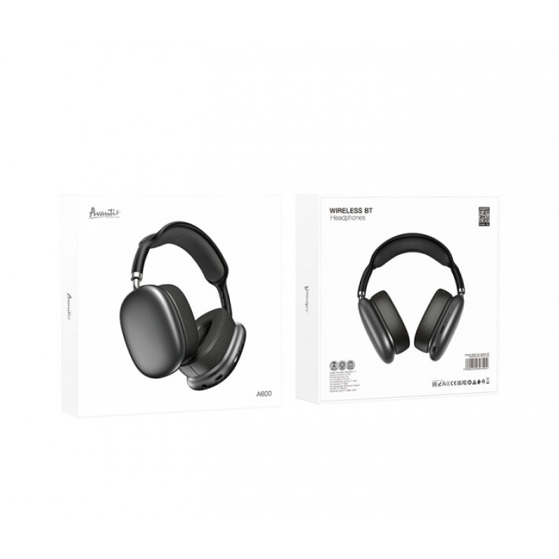 Навушники Avantis A600 Cool Shadow Stereo Bluetooth headset Space grey