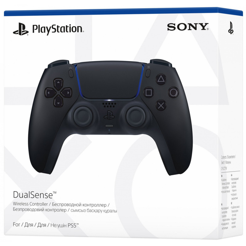 Геймпад PlayStation 5 Dualsense BT Midnight Black