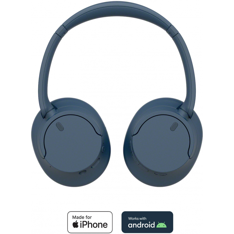 Навушники Sony Over-ear BT 5.2, Wireless, Синій WHCH720NL.CE7