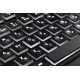 Клавіатура 2E KS120 104key, USB-A, White LED, чорний 2E-KS120UB_UA