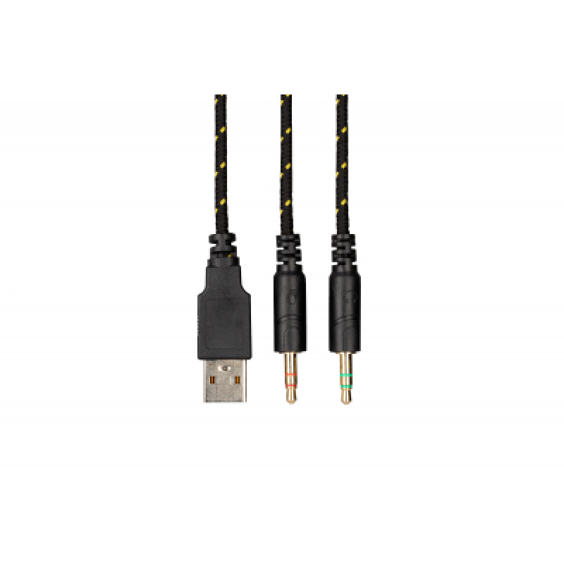 Гарнітура ігрова 2E GAMING HG300 LED 3.5mm Black
