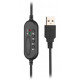 Гарнітура On-ear 2E CH12 USB, omni-mic, 2м, чорний 2E-CH12SU