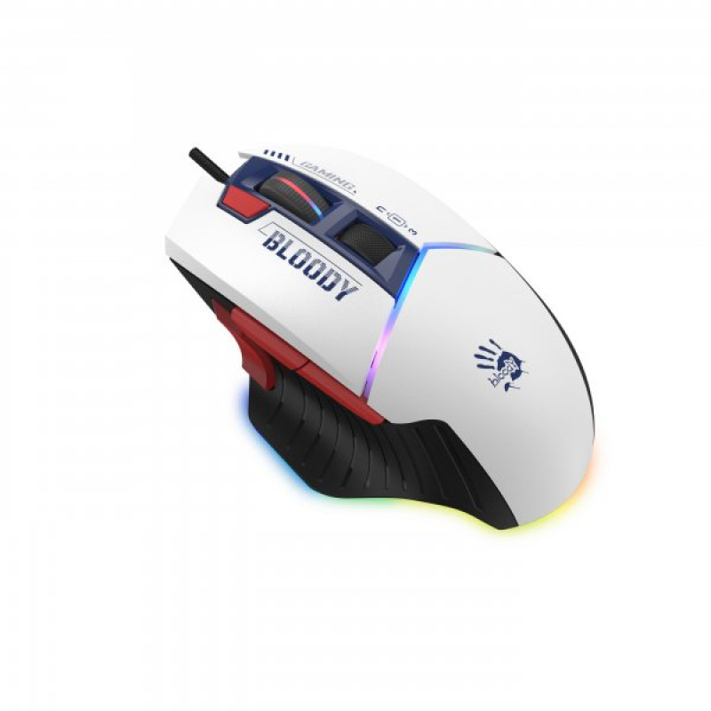 Миша ігрова A4Tech W95 Max Bloody, білий, Bloody
