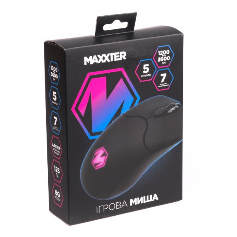 Миша ігрова Maxxter McG-6B-I603