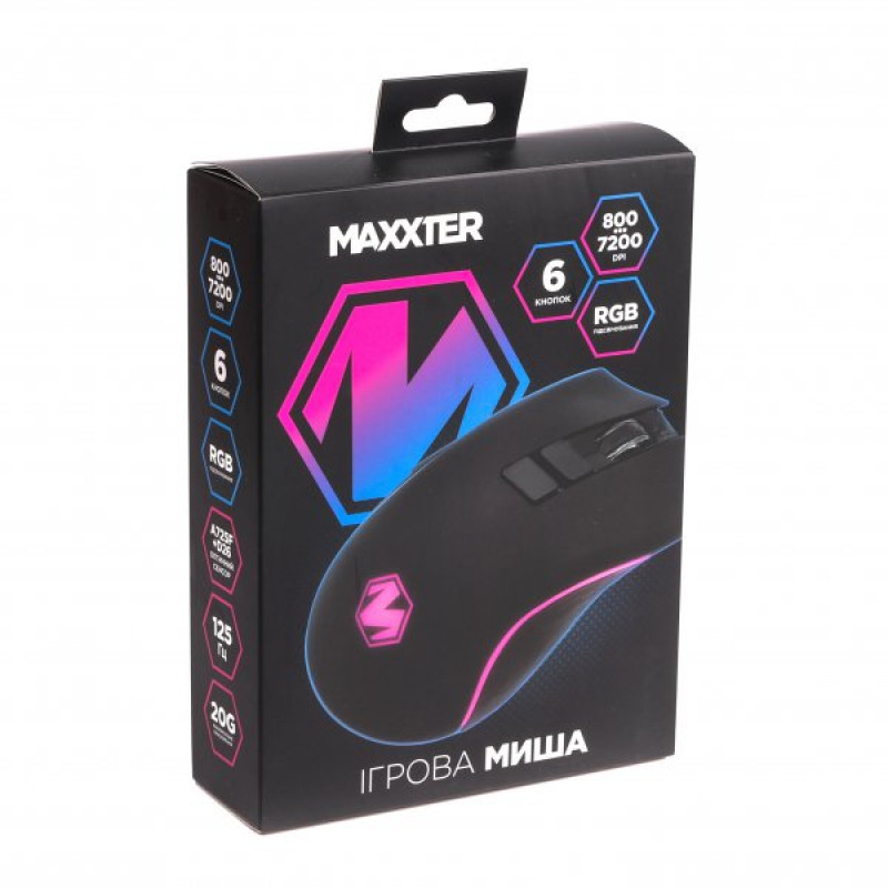 Миша ігрова Maxxter McG-7B-I725