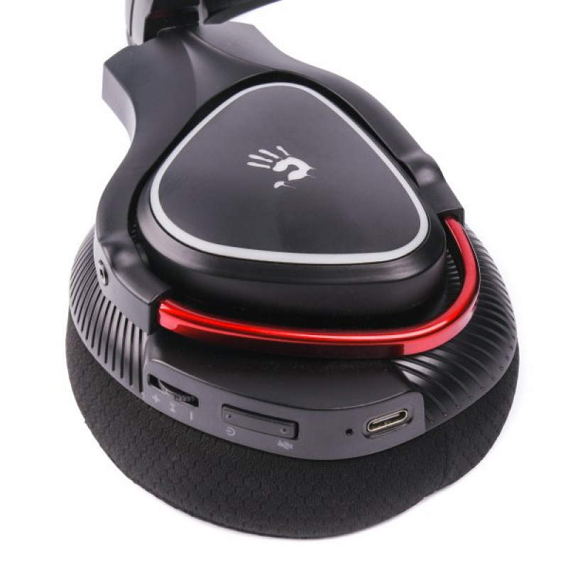 Гарнітура ігрова A4-Tech Bloody MR710, RGB, чорний WL