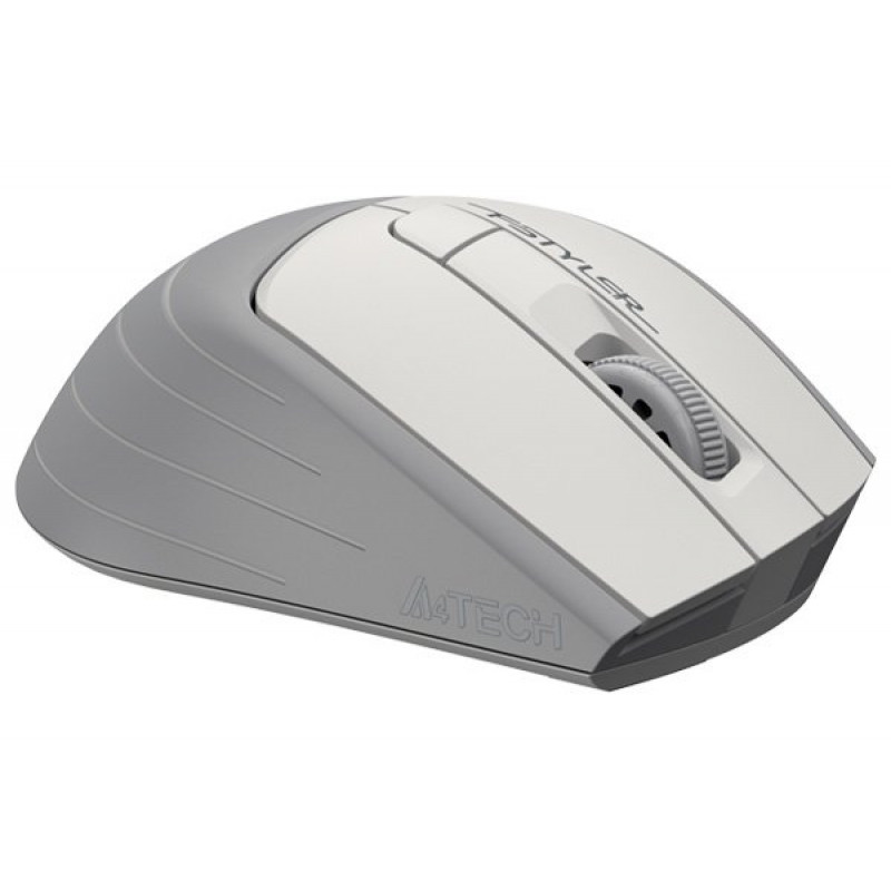 Миша A4Tech Fstyler FG30S (Grey+White), USB