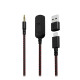 Гарнiтура HyperX Cloud III 3.5mm/USB-A/USB-C Black/Red 727A9AA
