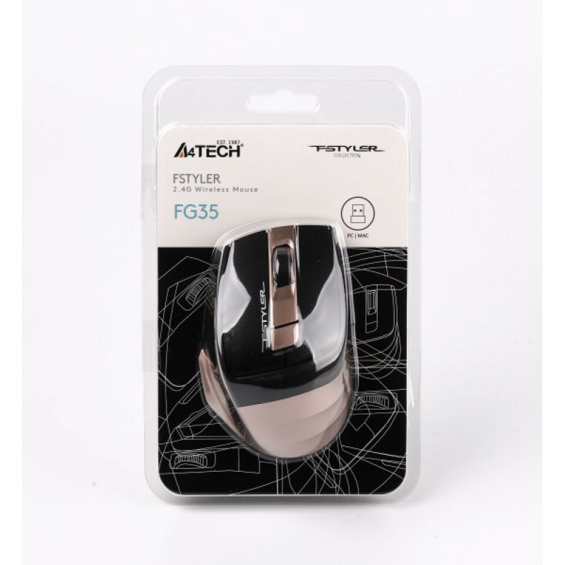 Миша A4Tech Fstyler FG35, USB