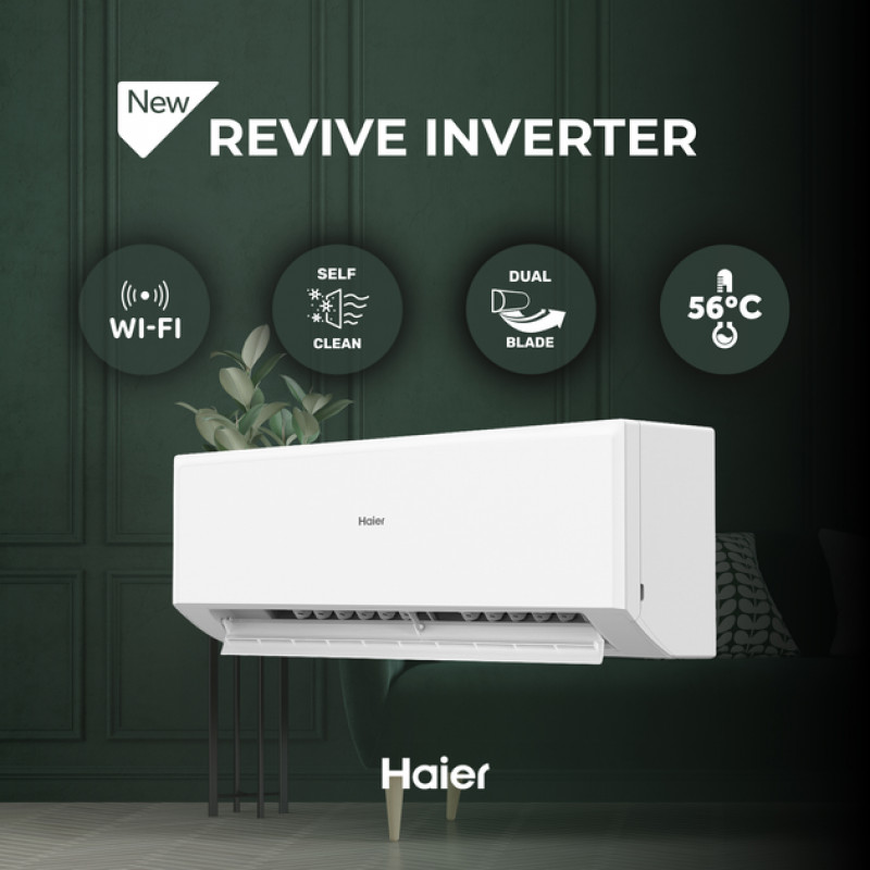 Кондиціонер Haier Revive Inverter AS25RHBHRA/1U25YERFRA