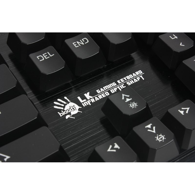 Клавіатура A4Tech Bloody B820R, чорна, підсвічування клавіш, USB