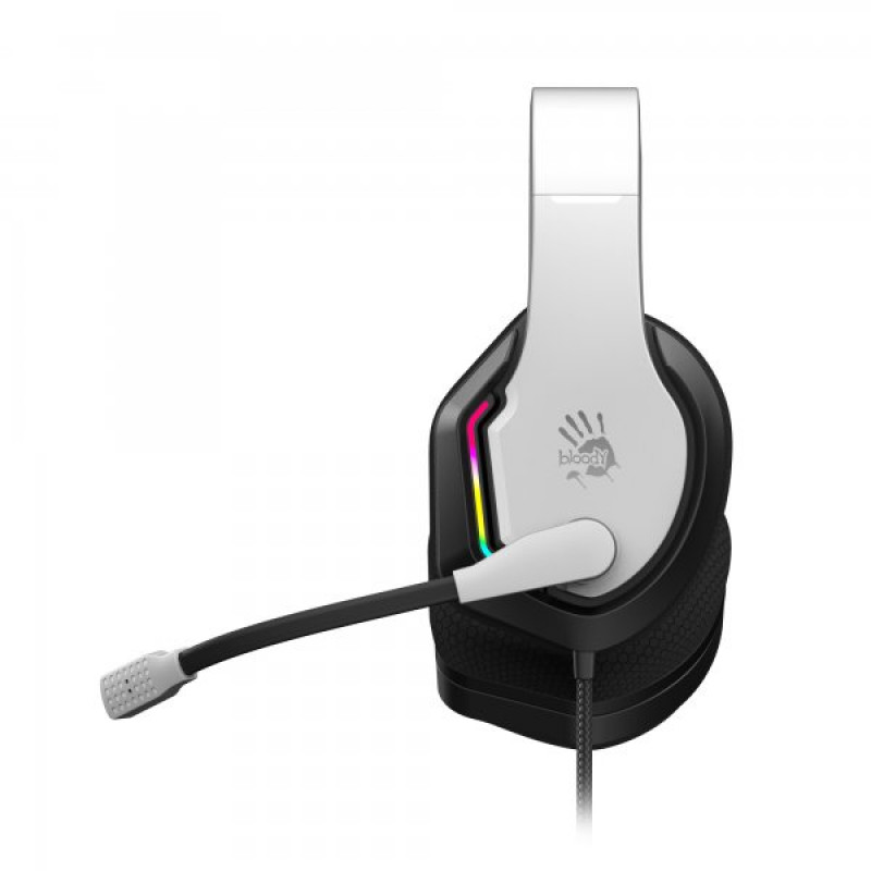 Гарнітура ігрова A4Tech Bloody G260p (White), USB
