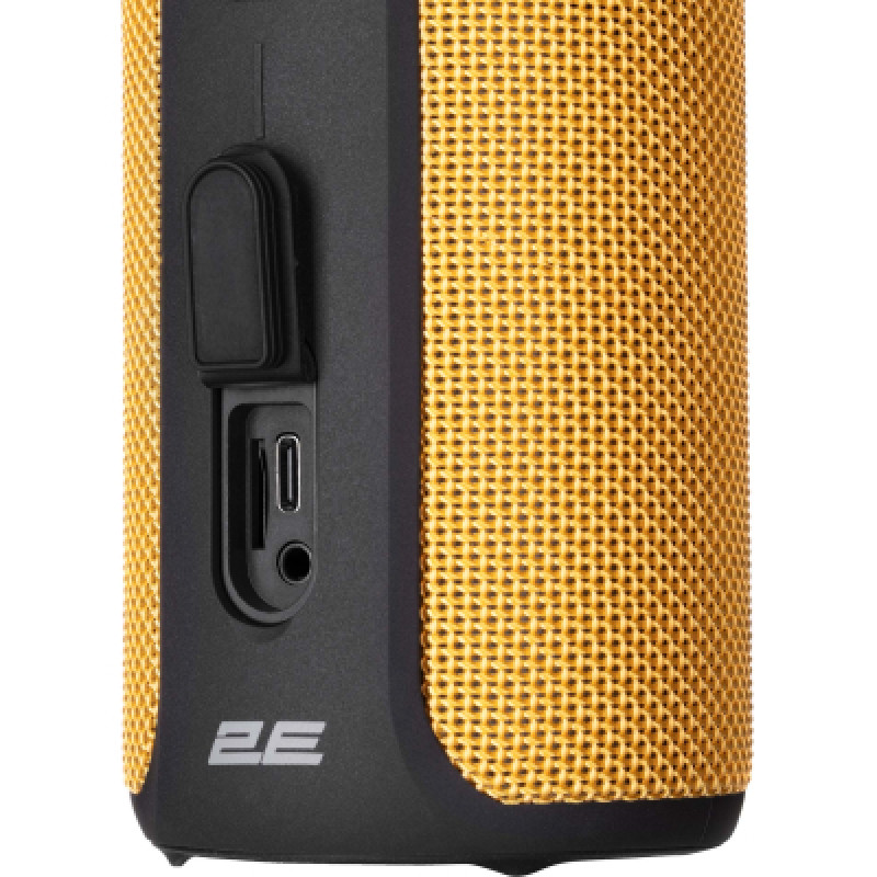 Акустична система 2E SoundXTube Wireless Waterproof Yellow