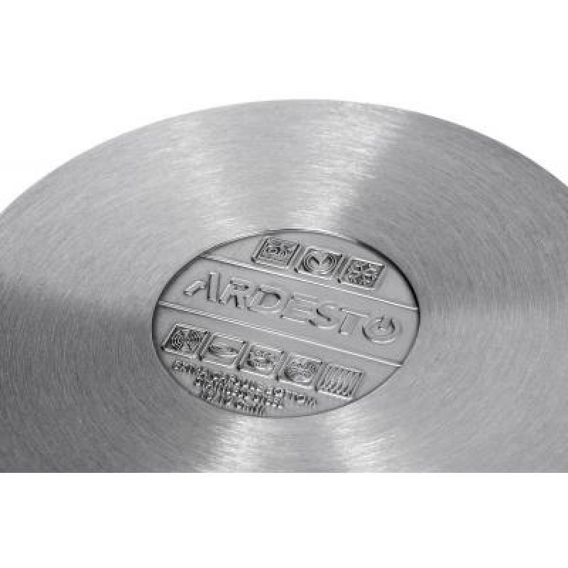 Каструля зі скляною кришкою Ardesto Black Mars, 2.3л, нержавіюча сталь AR0723S