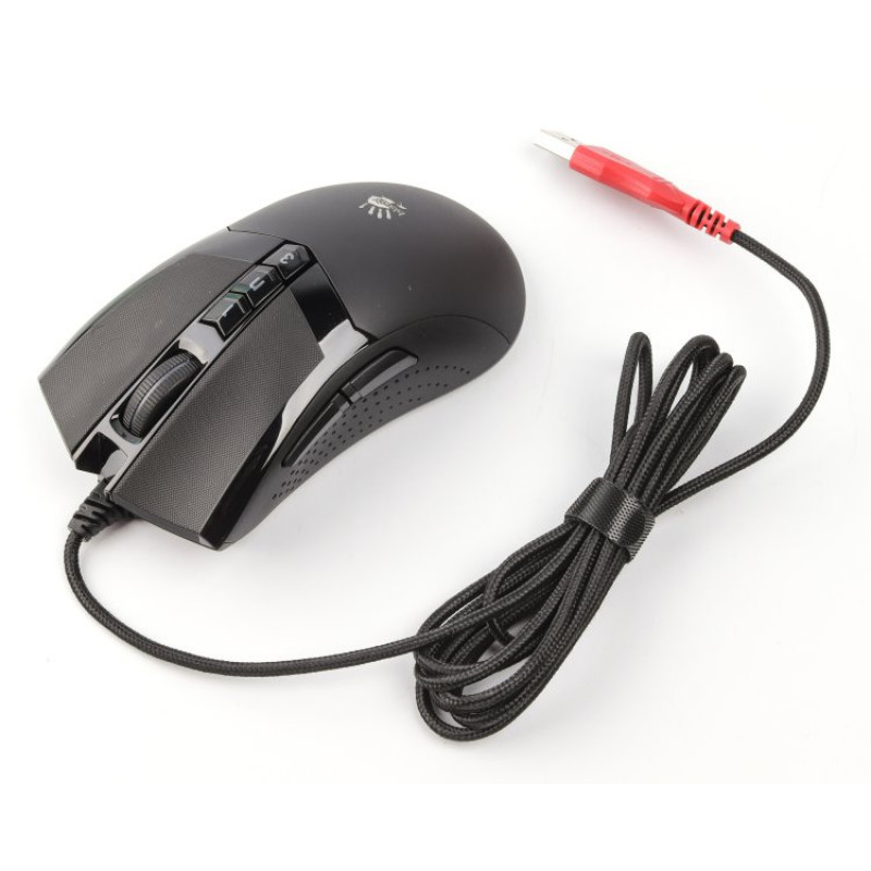 Миша ігрова A4Tech W90 Pro Bloody, чорна, Bloody
