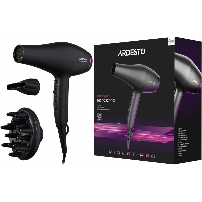 Фен Ardesto HD-Y222PRO