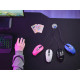 Миша Trust GXT 109 FELOX, RGB, USB-A, Рожевий 25068_TRUST