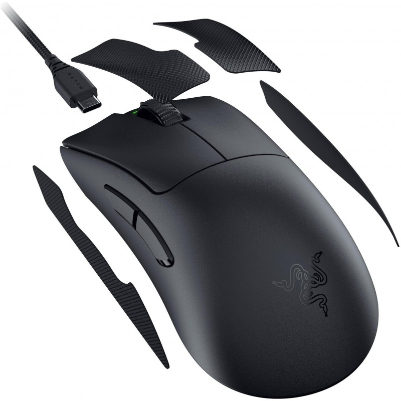 Миша Razer Deathadder V3 Pro, USB-A/WL/BT, чорний RZ01-04630100-R3G1