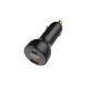 Авто зарядний пристрій Colorway Power Delivery PPS USB (USB-A + USB-C) (100W) Black