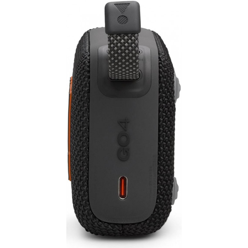 Портативна акустика JBL Go 4 Чорний (JBLGO4BLK)