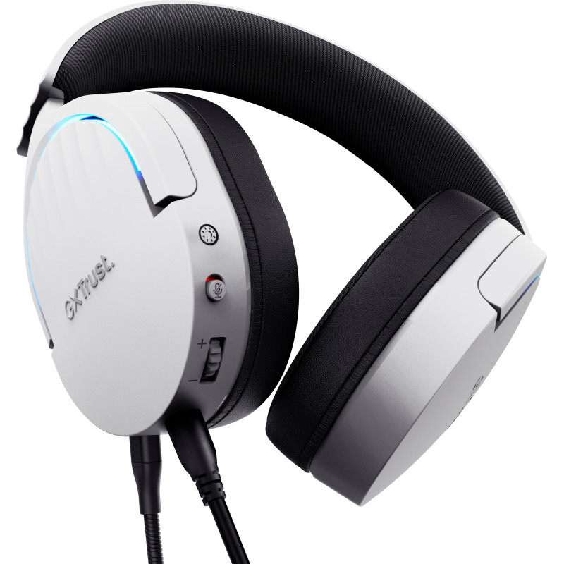 Гарнітура ігрова Trust GXT 490 FAYZO, 7.1, USB-A, 2м, білий 25302_TRUST