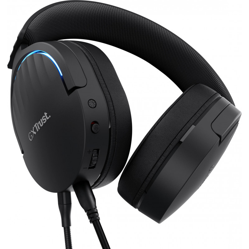 Гарнітура ігрова Trust GXT 490 FAYZO, 7.1, USB-A, 2м, чорний 24900_TRUST