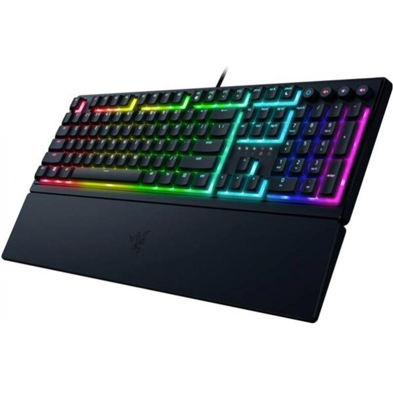 Клавіатура механічна Razer Ornata V3, Mecha-Membrane Switch, USB-A, EN/UK, RGB, чорний RZ03-04462100