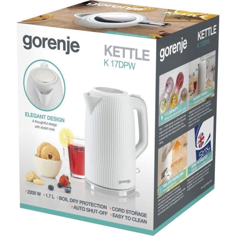 Електрочайник Gorenje K17DPW