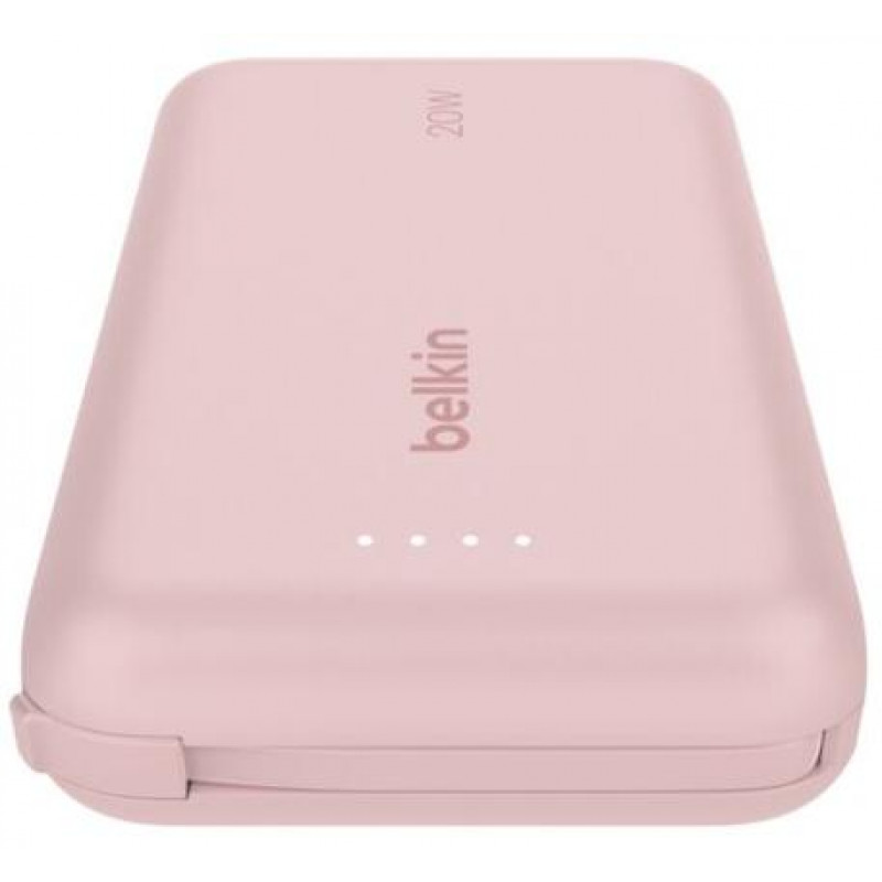 Акумулятор портативний літій-іонний Power Bank Belkin 10000мА·год, рожевий BPB021HQPK