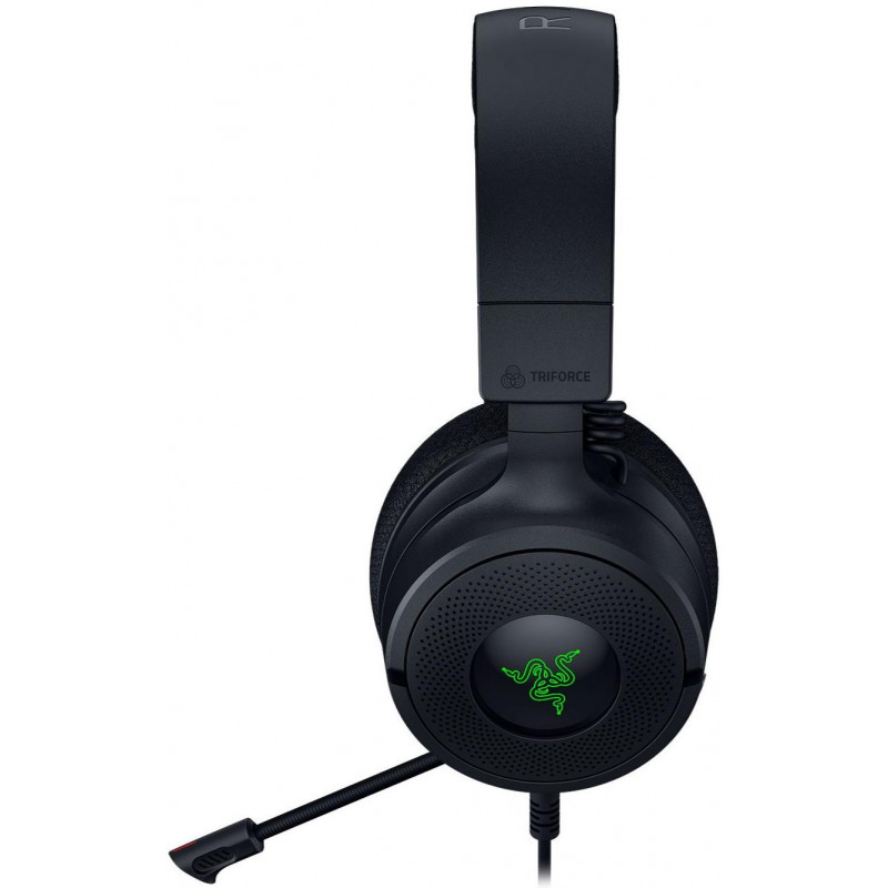 Гарнітура ігрова Razer Kraken V4 X, 7.1, USB-A, 1.8м, RGB, чорний RZ04-05180100-R3M1