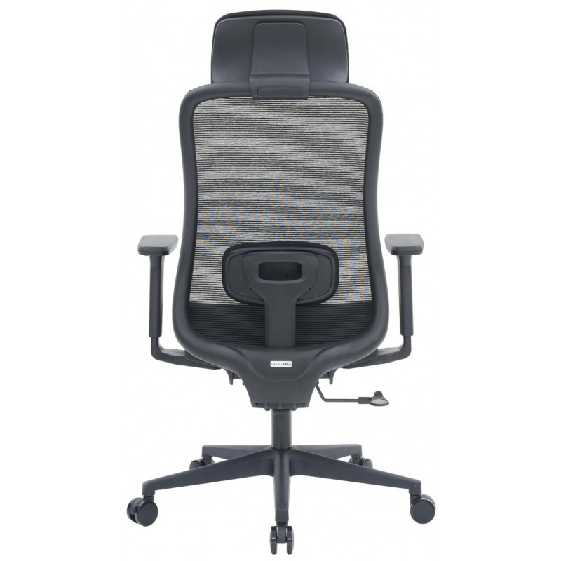 Крісло офісне OfficePro Wave OC670-B-B-B