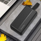 Power Bank ColorWay 30 000 mAh High-power 2(USB QC3.0 + USB-C Power Delivery 22.5W) Black