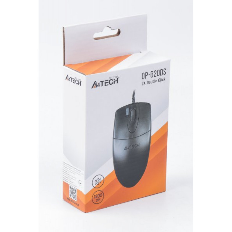 Миша A4Tech OP-620-DS USB,чорна
