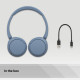 Навушники On-ear Sony WH-CH520, Синій WHCH520L.CE7
