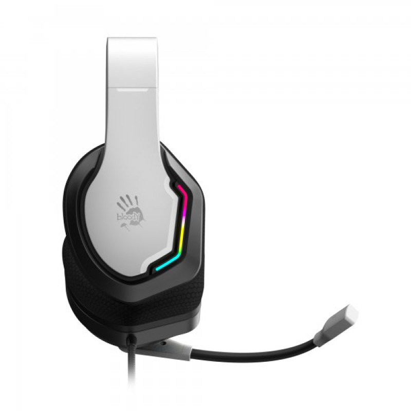 Гарнітура ігрова A4Tech Bloody G260p (White), USB