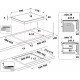 Варильна поверхня Whirlpool WBB8360NE