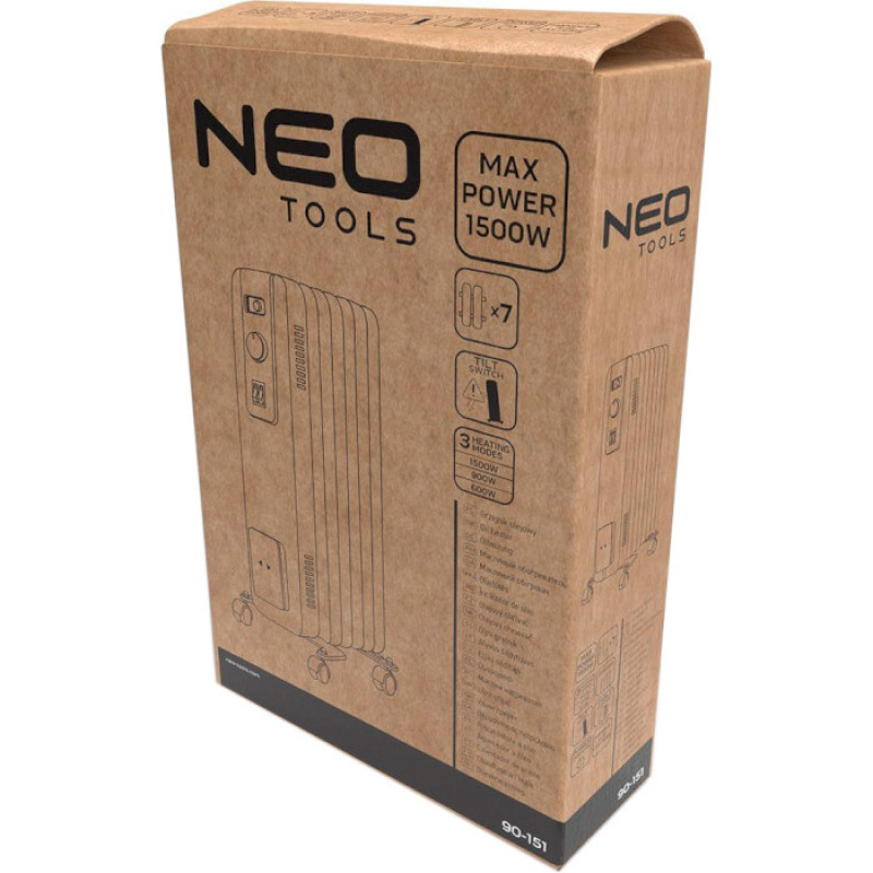 Обігрівач оливний Neo Tools 90-151