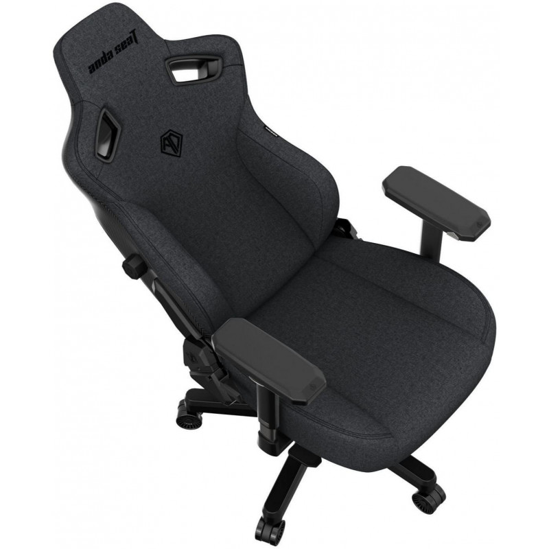 Крісло ігрове Anda Seat Kaiser 3 Dark Gray Fabric Size XL AD12YDC-XL-01-GB-CF