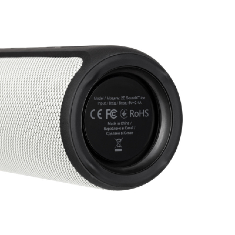 Акустична система 2E SoundXTube TWS, MP3, Wireless, Waterproof Grey 2E-BSSXTWGY