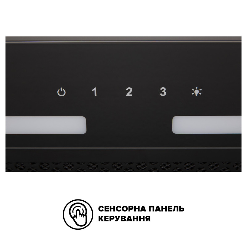 Витяжка INTERLINE SWAY BL A/60 GL/S повновбудована