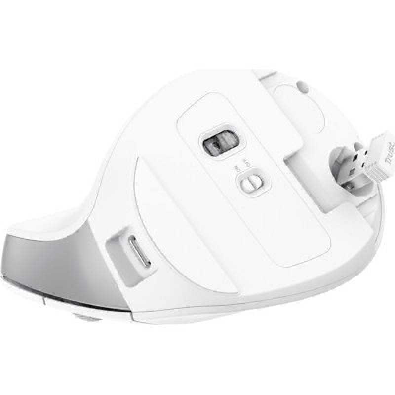 Миша Trust Bayo 2 Ergonomic, WL/USB-A, білий 25146_TRUST