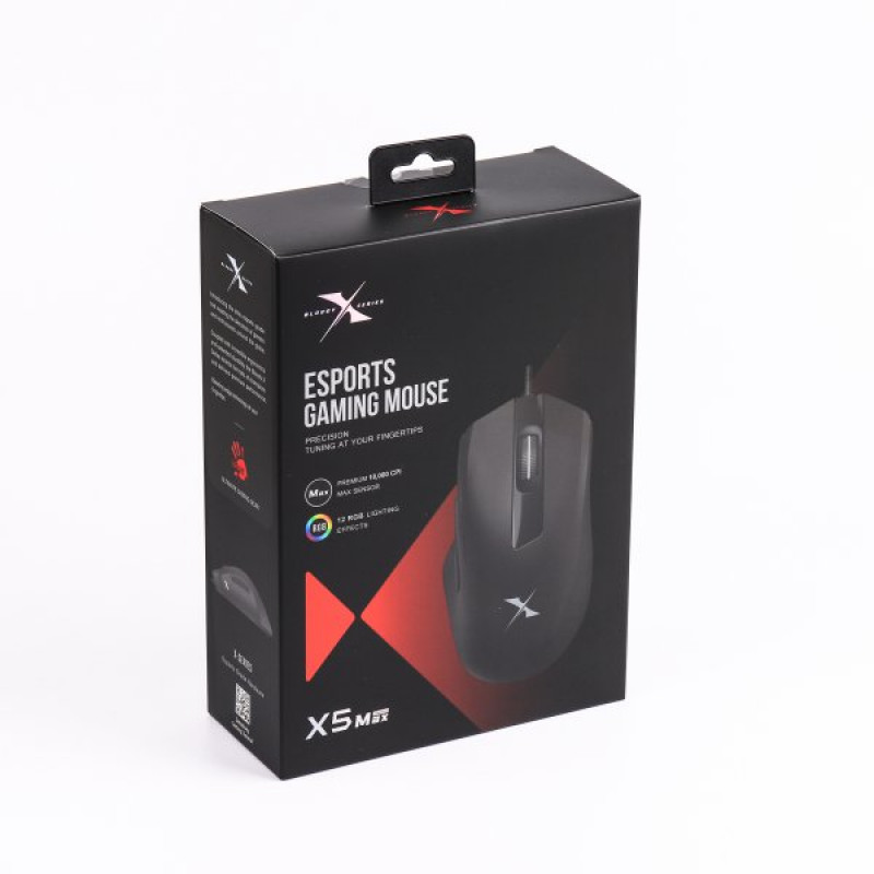 Миша ігрова A4Tech Bloody X5 Max, чорна