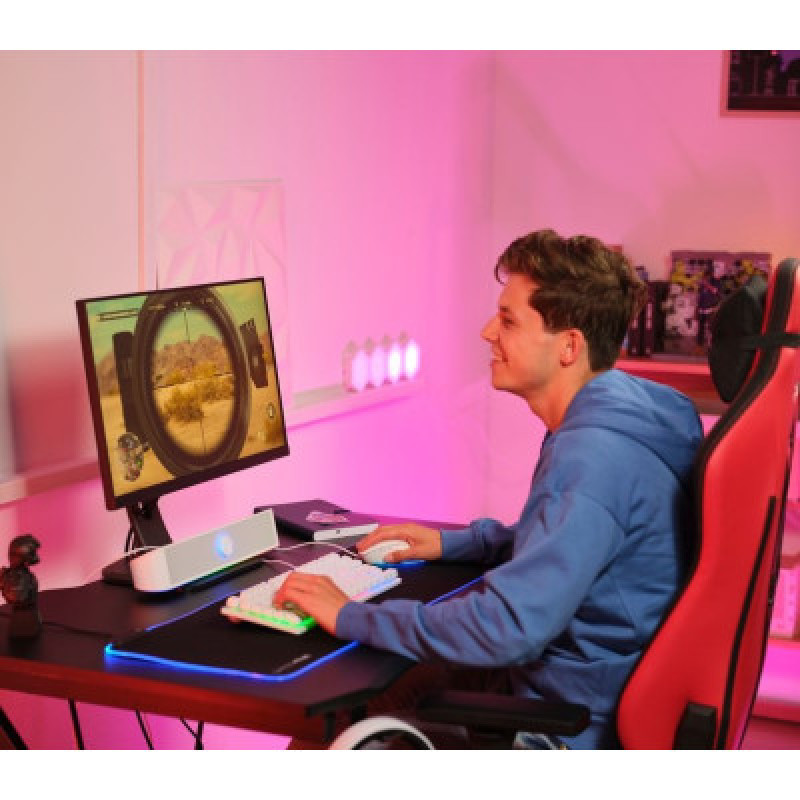 Акустична система (Звукова панель) Trust GXT 619 Thorne RGB Illuminated, Білий 25110_TRUST