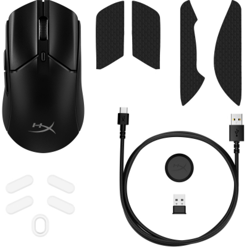 Миша HyperX Pulsefire Haste 2 WL, Black 6N0B0AA