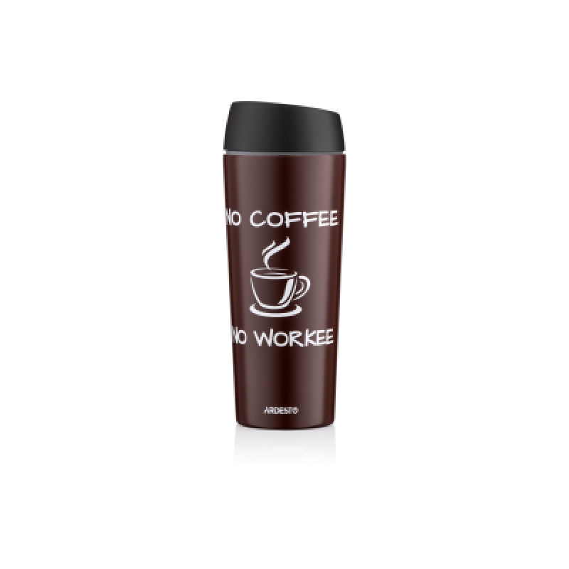 Термокухоль Ardesto Coffee Time, 450мл,коричневий AR2645CB