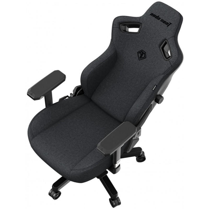 Крісло ігрове Anda Seat Kaiser 3 Dark Gray Fabric Size XL AD12YDC-XL-01-GB-CF