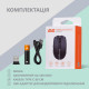 Миша 2E MF270 Silent Rechargeable WL Black 2E-MF270WBK