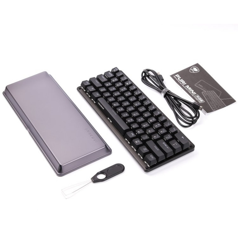 Клавіатура ігрова Cougar Puri Mini RGB, USB